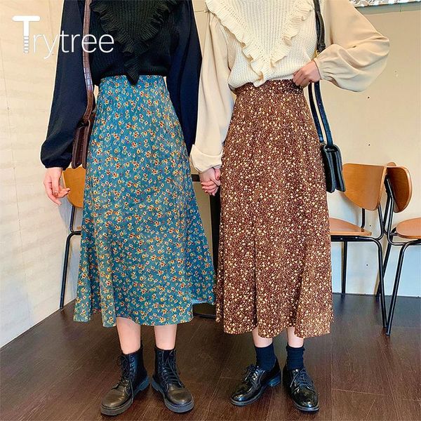 trytree 2020 весна осень повседневная женщина юбка silky эластичный пояс полиэстер 2 цвет цветочные streetwear mid-теленок-линии boho юбка, Black
trytree 2020 весна осень повседневная женщина юбка silky эластичный пояс полиэстер 2 цвет цветочные streetwear mid-теленок-линии boho юбка, Black