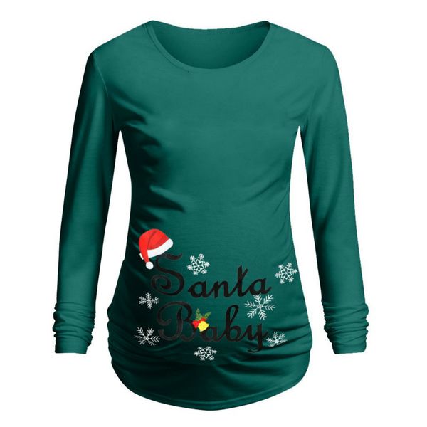 fashion maternity clothes christmas dress pregnant woman dress long sleeve printing t-shirt round neck shirt vestido lj201123, White
fashion maternity clothes christmas dress pregnant woman dress long sleeve printing t-shirt round neck shirt vestido lj201123, White
