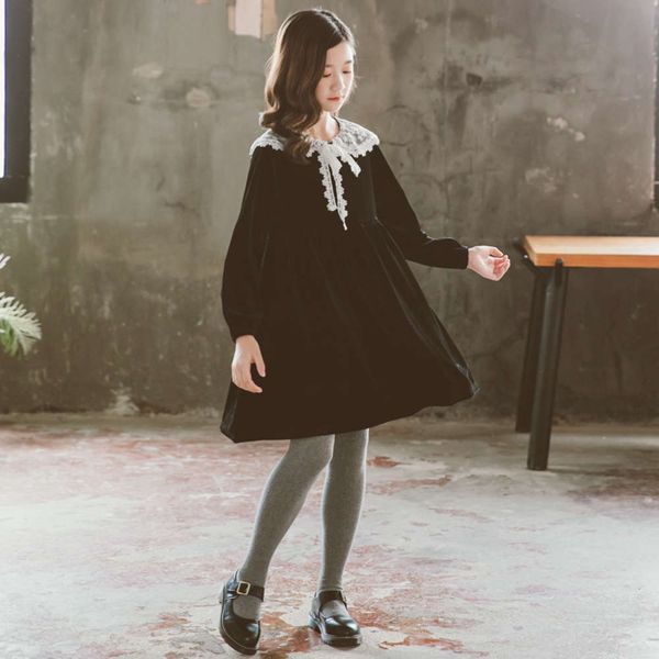 2020 girls' korean skirt black autumn winter veet slim long sve simple lace shawl princs drs etpxwrs5, Red;yellow
2020 girls' korean skirt black autumn winter veet slim long sve simple lace shawl princs drs etpxwrs5, Red;yellow