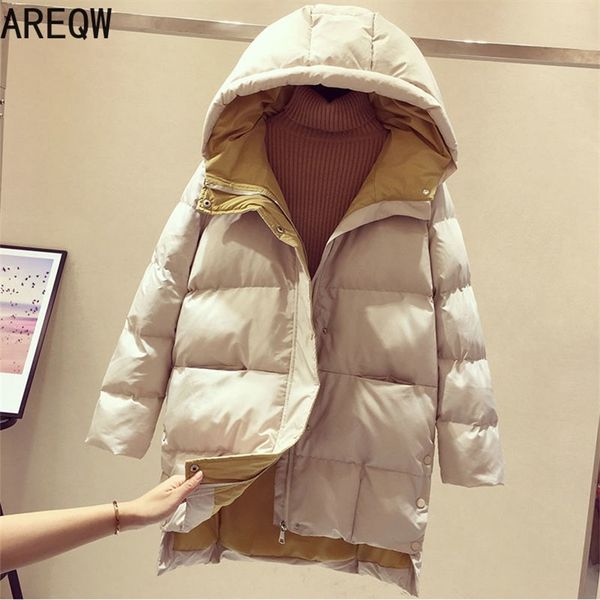 women jacket winter cotton parkas puffer jacket oversized large size hooded outwear 201026, Black
women jacket winter cotton parkas puffer jacket oversized large size hooded outwear 201026, Black