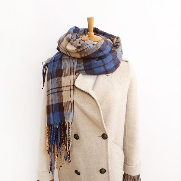 2021 new classic brand scottish plaid men and women winter warm fashion casual scarf imitation cashmere igl3, Blue;gray
2021 new classic brand scottish plaid men and women winter warm fashion casual scarf imitation cashmere igl3, Blue;gray