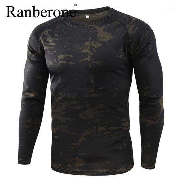 running jerseys ranbeone tactical camouflage t shirt male breathable quick dry combat full sleeve outdoor sport t-shirt for men1, Black;blue 
running jerseys ranbeone tactical camouflage t shirt male breathable quick dry combat full sleeve outdoor sport t-shirt for men1, Black;blue