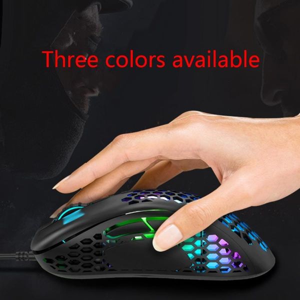 6 keys colorful light weight wired mouse hollow-out honeycomb shell gaming mouce
6 keys colorful light weight wired mouse hollow-out honeycomb shell gaming mouce