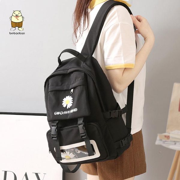 beibaobao fashion bagpack transparent pouch women backpack waterproof all-match backpack female small fresh flowers
beibaobao fashion bagpack transparent pouch women backpack waterproof all-match backpack female small fresh flowers