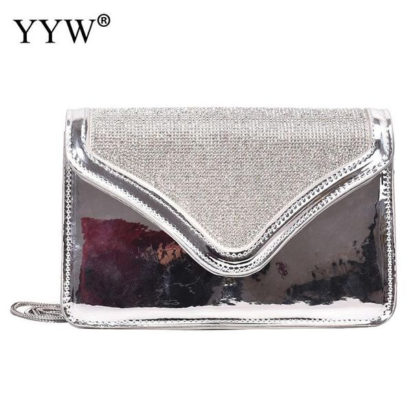 2020 korean pu leather crossbody bags for women elegant diamonds chain shoulder bag ladies handbags black silver bolsa feminina
2020 korean pu leather crossbody bags for women elegant diamonds chain shoulder bag ladies handbags black silver bolsa feminina