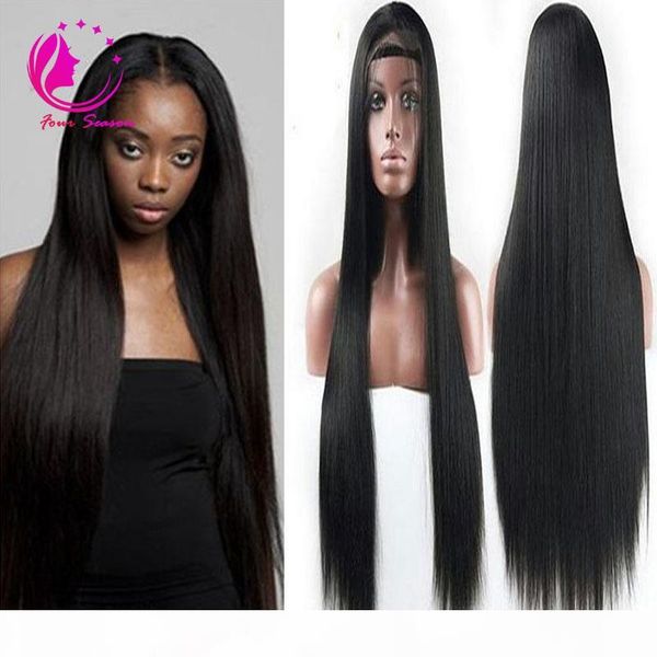 brazilian long silky straight lace front wig 30 inch human hair glueless lace wig 130% density bleached knot baby hair around for blacks, Black;brown
brazilian long silky straight lace front wig 30 inch human hair glueless lace wig 130% density bleached knot baby hair around for blacks, Black;brown