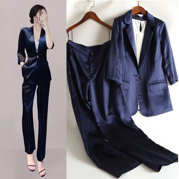 px3c5 2020 new for suit women's famous silk and silver slivertwo piece suit for imitation ladies with acetic acid temperament plzzt, Gray
px3c5 2020 new for suit women's famous silk and silver slivertwo piece suit for imitation ladies with acetic acid temperament plzzt, Gray