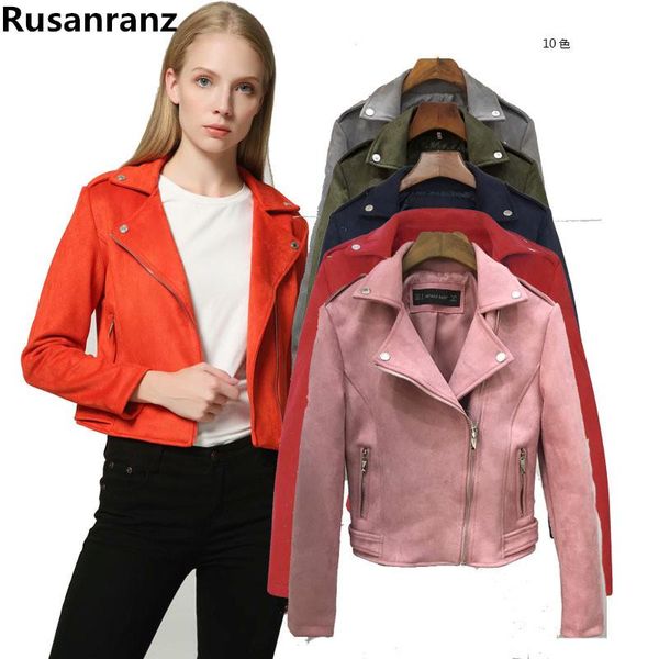 2020 autumn new fashion short suede women's jacket coat motorcycle coat, Black;brown
2020 autumn new fashion short suede women's jacket coat motorcycle coat, Black;brown