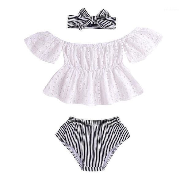 hair accessories 2021 fashion arrival infant baby girls off shoulder solid lace +striped shorts+headband outfits drop1, Slivery;white
hair accessories 2021 fashion arrival infant baby girls off shoulder solid lace +striped shorts+headband outfits drop1, Slivery;white
