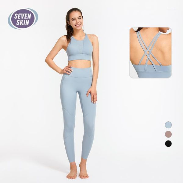 yoga outfits seven skin fitness set gym workout tracksuit 2pcs sports bra high waist leggings women seamless sportswear cloth suits1, White;red
yoga outfits seven skin fitness set gym workout tracksuit 2pcs sports bra high waist leggings women seamless sportswear cloth suits1, White;red