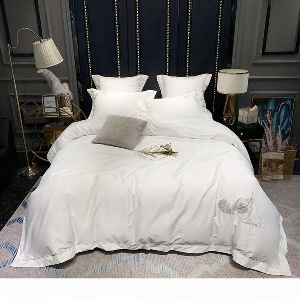 birds feathers embroidery 100% egyptian cotton bed sheet set duvet cover bedding white gray king size 4 6pieces
birds feathers embroidery 100% egyptian cotton bed sheet set duvet cover bedding white gray king size 4 6pieces
