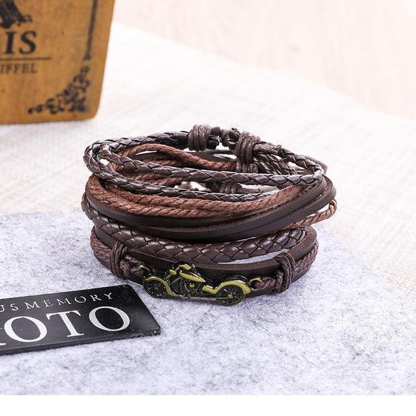 eif dock vintage motorcycle leather bracelet for men and women handmade weave rope charm wristband jewelry acc jllxfh
eif dock vintage motorcycle leather bracelet for men and women handmade weave rope charm wristband jewelry acc jllxfh