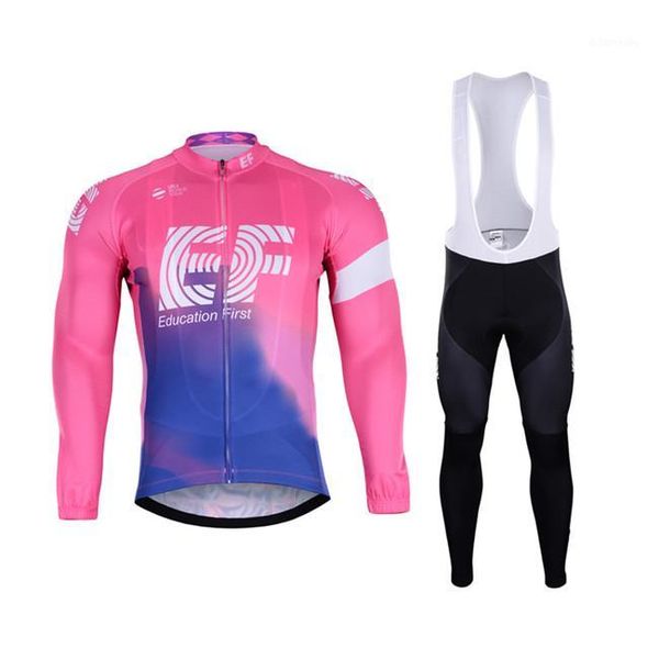 racing sets spring summer 2021 ef education first pro team men's cycling jersey long sleeve bicycle clothing with bib pants ropa ciclis, Black;blue
racing sets spring summer 2021 ef education first pro team men's cycling jersey long sleeve bicycle clothing with bib pants ropa ciclis, Black;blue