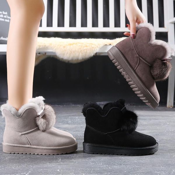 luxurious fashion soft arctic fur winter boots for women knee high keep warm snow boots cow suede leather black grey
luxurious fashion soft arctic fur winter boots for women knee high keep warm snow boots cow suede leather black grey