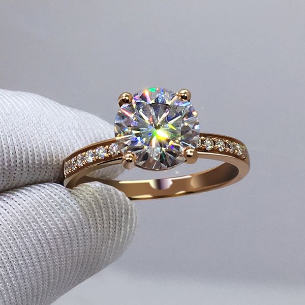 18k rose gold ring romantic 4 claws luxurious design 1ct 2ct 3ct moissanite ring engagement anniversary ring moissanite jewelry t200411, Slivery;golden
18k rose gold ring romantic 4 claws luxurious design 1ct 2ct 3ct moissanite ring engagement anniversary ring moissanite jewelry t200411, Slivery;golden