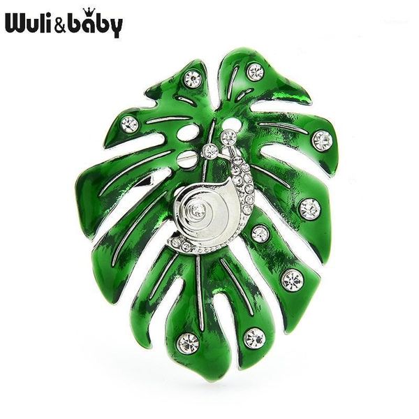 wuli&baby enamel snail leaf brooches for women party casual office brooch pins gifts1, Gray
wuli&baby enamel snail leaf brooches for women party casual office brooch pins gifts1, Gray