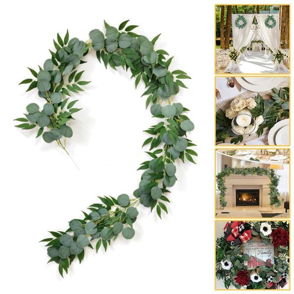 decorative flowers & wreaths 2m artificial green eucalyptus garland leaves vine fake vines rattan plants ivy wreath garden wall decor for we
decorative flowers & wreaths 2m artificial green eucalyptus garland leaves vine fake vines rattan plants ivy wreath garden wall decor for we