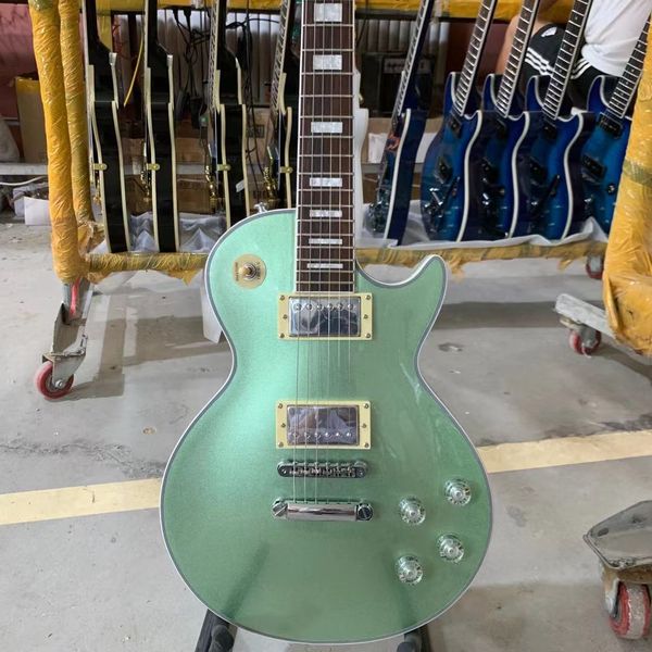 custom les custom electric guitar grass green metallic chrome hardware rosewood fingerboard mahogany body
custom les custom electric guitar grass green metallic chrome hardware rosewood fingerboard mahogany body