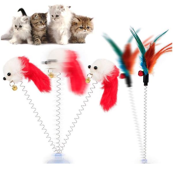 plastic cat interactive toy with bottom sucker elastic spring feather plush false mouse funny cat toy gatos 1pc lb qylrhk
plastic cat interactive toy with bottom sucker elastic spring feather plush false mouse funny cat toy gatos 1pc lb qylrhk