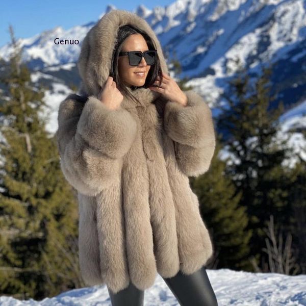 hooded fur jacket women fluffy plush faux fur jacket plus size luxury ladies fake outerwear abrigo mujer, Black
hooded fur jacket women fluffy plush faux fur jacket plus size luxury ladies fake outerwear abrigo mujer, Black