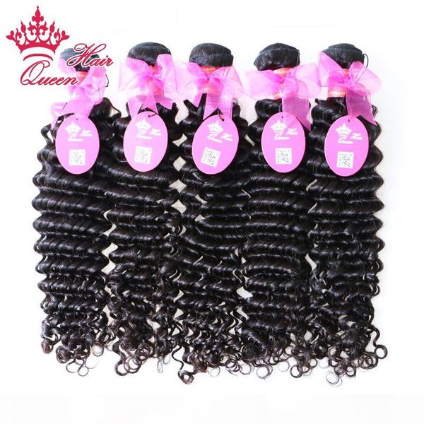 queen hair products 5 pcs lot brazilian virgin hair deep wave curly style human hair extenstions 100g pc, Black
queen hair products 5 pcs lot brazilian virgin hair deep wave curly style human hair extenstions 100g pc, Black