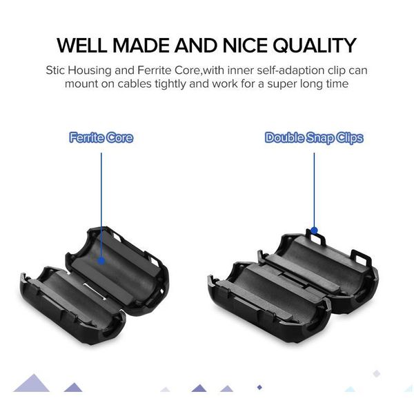 ugreen clip-on ferrite filter ring core for digital cables rfi emi noise suppressor active components filters cable p jllyyx
ugreen clip-on ferrite filter ring core for digital cables rfi emi noise suppressor active components filters cable p jllyyx