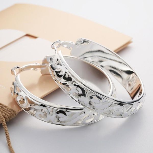 hoop & huggie 2021 big circle round earrings for women's fashion statement golden punk carved flower party jewelry dropship1, Golden;silver
hoop & huggie 2021 big circle round earrings for women's fashion statement golden punk carved flower party jewelry dropship1, Golden;silver
