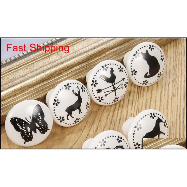 garden home black & white printed decorative round ceramic knob, cabinet hardware, modern wardrobe furniture d jlljwy xmh_home
garden home black & white printed decorative round ceramic knob, cabinet hardware, modern wardrobe furniture d jlljwy xmh_home