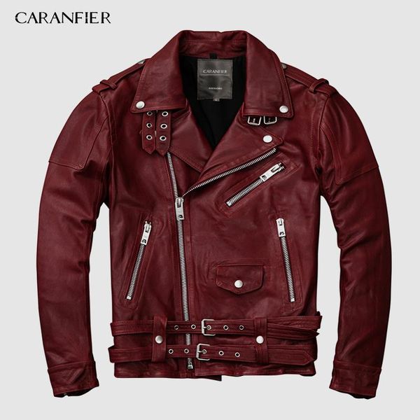 2020 men red genuine leather motorcycle jacket plus size xxxl real sheepskin diagonal zipper leather biker coat, Black
2020 men red genuine leather motorcycle jacket plus size xxxl real sheepskin diagonal zipper leather biker coat, Black