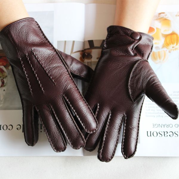 bickmods new men' fashion deerskin colour touch screen hand-stitched wool lining genuine leather gloves, Blue;gray
bickmods new men' fashion deerskin colour touch screen hand-stitched wool lining genuine leather gloves, Blue;gray