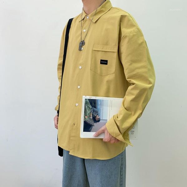 spring and autumn new men's fashion casual long sleeve shirt youth pure color shirt trend cotton1, White;black
spring and autumn new men's fashion casual long sleeve shirt youth pure color shirt trend cotton1, White;black