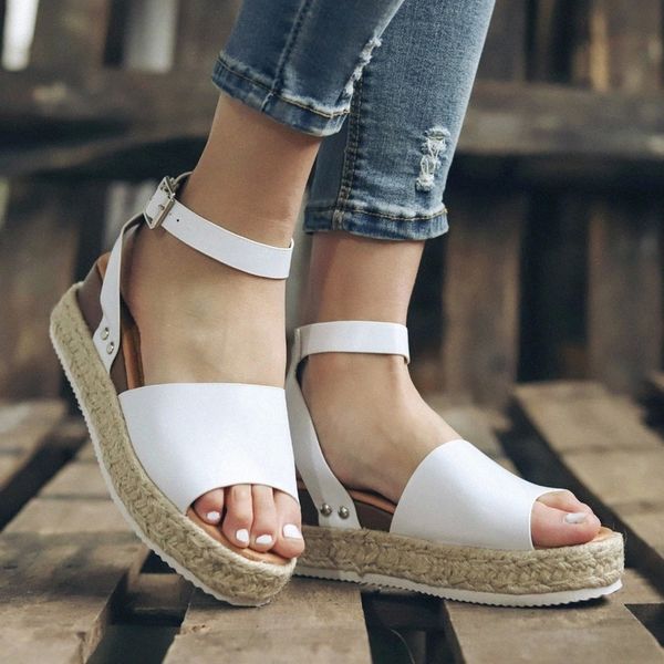 women sandals hemp woman wedges casual women's peep toe buckle ladies platform summer high heels female beach shoes plus size #j59e, Black
women sandals hemp woman wedges casual women's peep toe buckle ladies platform summer high heels female beach shoes plus size #j59e, Black