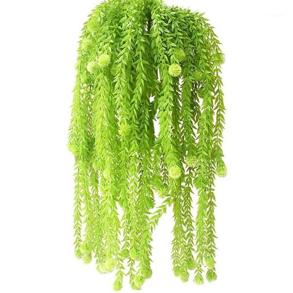 2 pcs artificial hanging plants garland snowball plants trailing weeping fake ivy for garden wall hanging decor1
2 pcs artificial hanging plants garland snowball plants trailing weeping fake ivy for garden wall hanging decor1