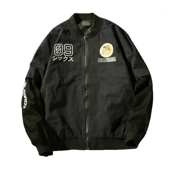 2018 spring men bomber jacket tokyo bay printing outwear japan flight pilot jackets male coat college outerwear1, Black;brown
2018 spring men bomber jacket tokyo bay printing outwear japan flight pilot jackets male coat college outerwear1, Black;brown