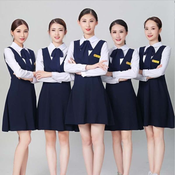 cquxl new teachersgarden clothes dress autumn kindergarten clothing jiao shi fu long sleeve blue business clothes teachersteam kindergarten, Gray
cquxl new teachersgarden clothes dress autumn kindergarten clothing jiao shi fu long sleeve blue business clothes teachersteam kindergarten, Gray