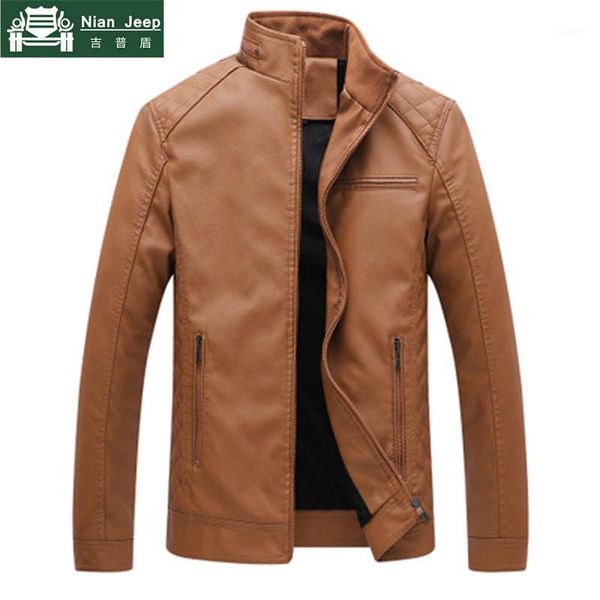 brand moto washed leather jacket men fashion 2018 spring winter mens solid faux leather coat male business plus size 5xl 6xl1, Black
brand moto washed leather jacket men fashion 2018 spring winter mens solid faux leather coat male business plus size 5xl 6xl1, Black