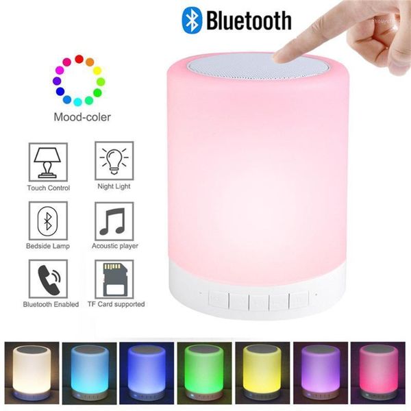 colorful night light with wireless bluetooth speaker smart portable touch control colors led desk table lamp support tf card aux1
colorful night light with wireless bluetooth speaker smart portable touch control colors led desk table lamp support tf card aux1