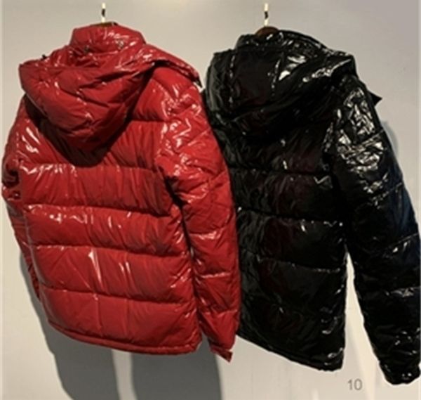 mens jacket parka men women classic casual down jacket coats mens outdoor warm feather winter jacket doudoune homme coat outwear 8tkd, Black