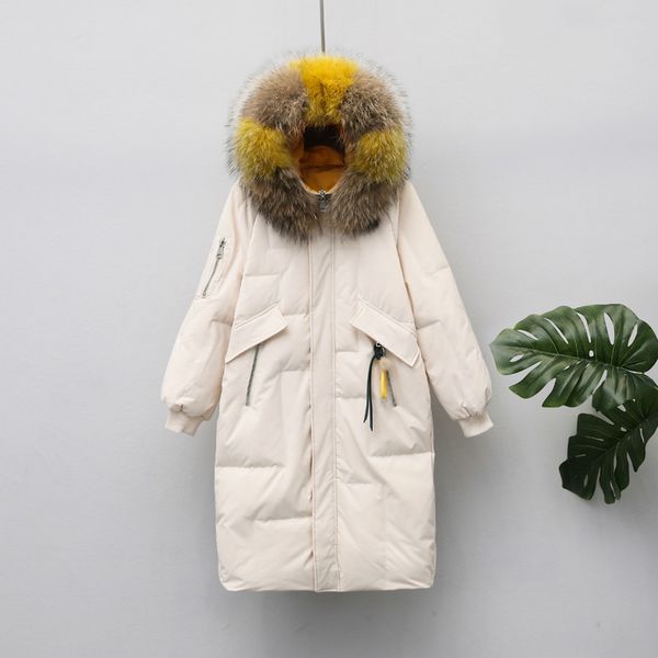 90% white duck jacket, women down jacket with raccoon fur collar, winter coat, women's warm park, casacos ktl2060, Black
90% white duck jacket, women down jacket with raccoon fur collar, winter coat, women's warm park, casacos ktl2060, Black