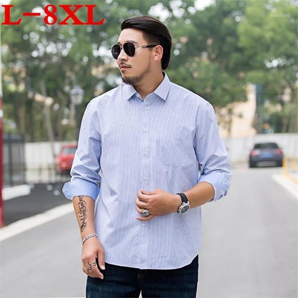 men's casual shirts youth plus size 8xl 7xl 6xl 5xl men loog sleeve men's shirt plaid male clothing leisure fashion mens shirts1, White;black
men's casual shirts youth plus size 8xl 7xl 6xl 5xl men loog sleeve men's shirt plaid male clothing leisure fashion mens shirts1, White;black