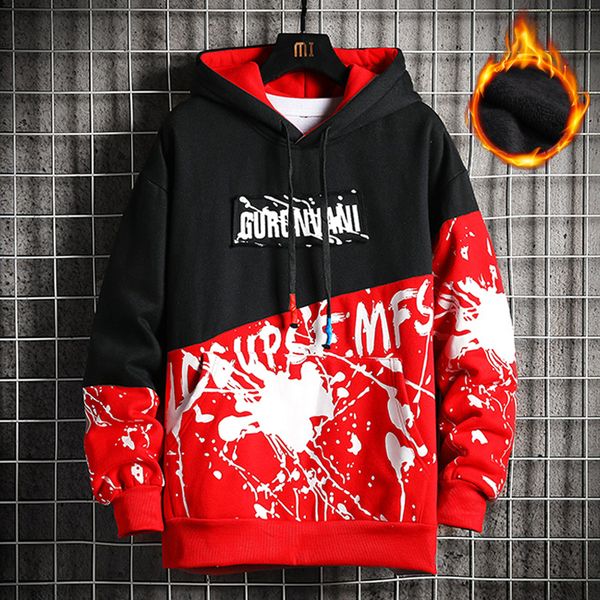 letter print hoodie men streetwear patchwork hooded sweatshirt mens hip hop hoodies high street fashion man kg-18, Black
letter print hoodie men streetwear patchwork hooded sweatshirt mens hip hop hoodies high street fashion man kg-18, Black
