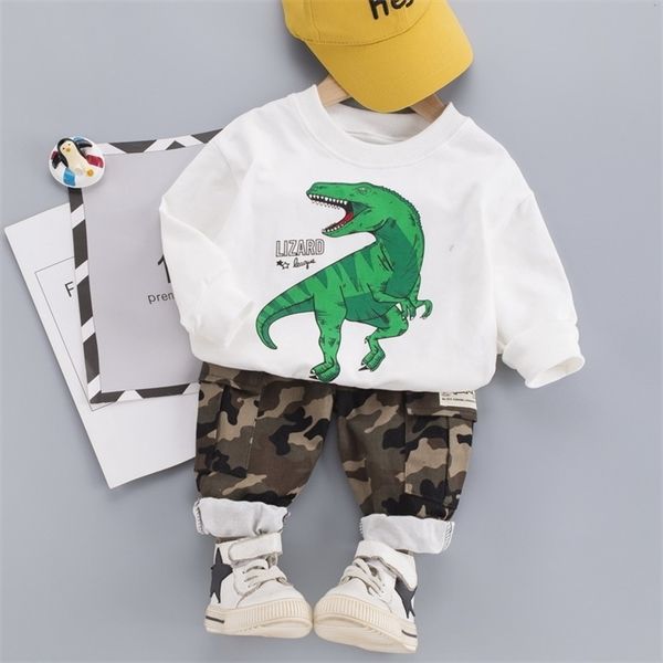 toddler kids clothes for boy girl dinosaur pattern + camouflage pants children costume spring&autumn baby outfits clothing c1016, White
toddler kids clothes for boy girl dinosaur pattern + camouflage pants children costume spring&autumn baby outfits clothing c1016, White