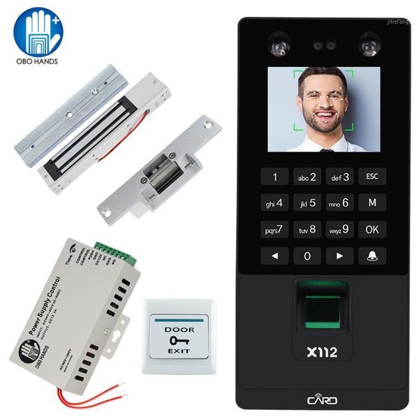 facial face rfid door access control system kit ip/tcp biometric fingerprint attendance machine usb password electric locks1
facial face rfid door access control system kit ip/tcp biometric fingerprint attendance machine usb password electric locks1