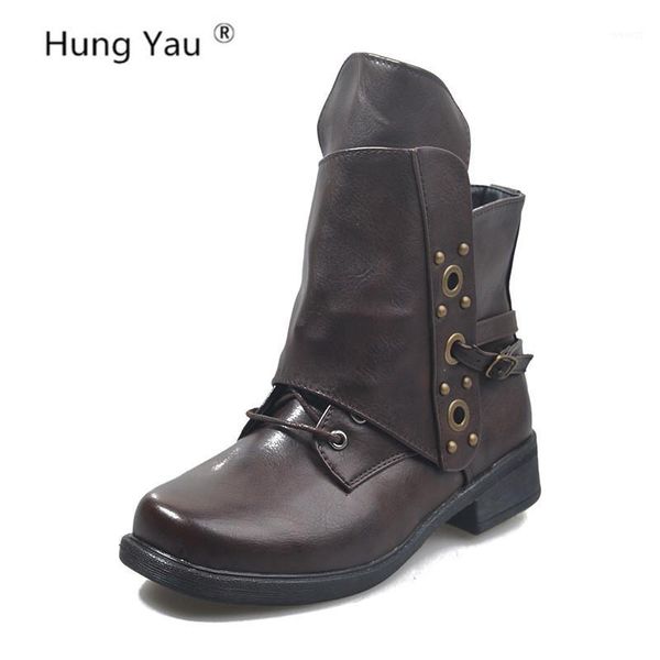 boots women ankle zipper medium punk rivet thick heel fashion style vintage round toe autumn plus size 35-431, Black
boots women ankle zipper medium punk rivet thick heel fashion style vintage round toe autumn plus size 35-431, Black