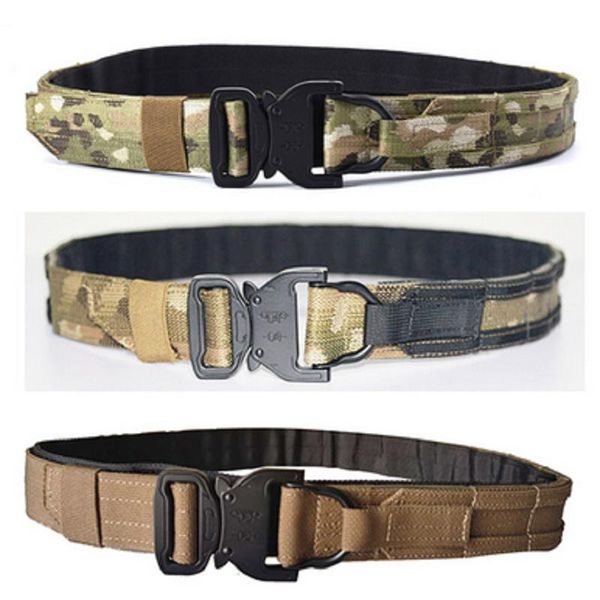 tactical cs outdoor fighter with 3.8cm wide band battle internal and external multi-purpose am molle kg-933, Black;gray
tactical cs outdoor fighter with 3.8cm wide band battle internal and external multi-purpose am molle kg-933, Black;gray