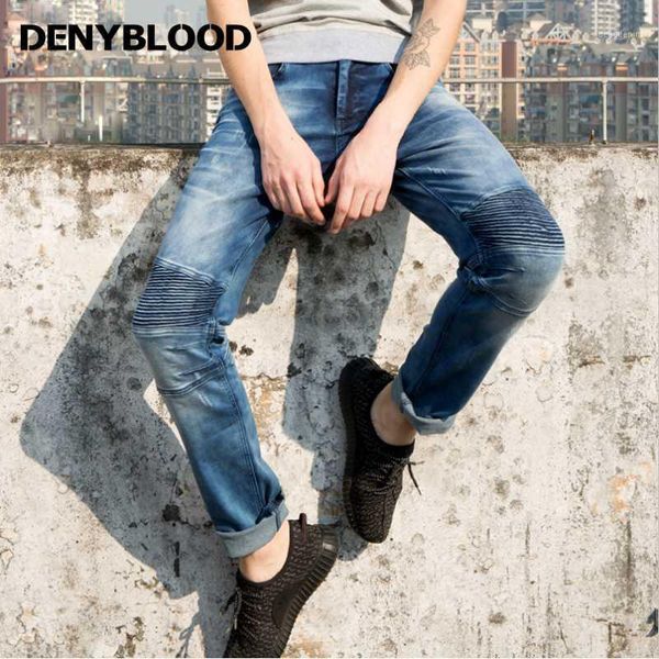 men's jeans denyblood 2021 spring summer men cargo darked wash stretch denim pants slim straight pleated cutting trousers 1720501, Blue
men's jeans denyblood 2021 spring summer men cargo darked wash stretch denim pants slim straight pleated cutting trousers 1720501, Blue