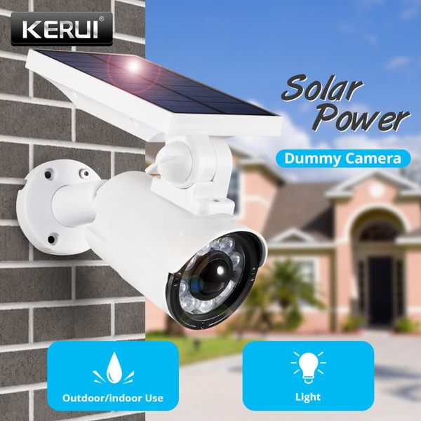 cameras kerui fake camera led white light lamp solar power with battery realistic look waterproof home security wireless dummy
cameras kerui fake camera led white light lamp solar power with battery realistic look waterproof home security wireless dummy