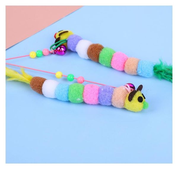 funny cat toy fishing rod kitten cat pet toy stick teaser rainbow streamer interactive cat play wand with feather toys qylxxn
funny cat toy fishing rod kitten cat pet toy stick teaser rainbow streamer interactive cat play wand with feather toys qylxxn