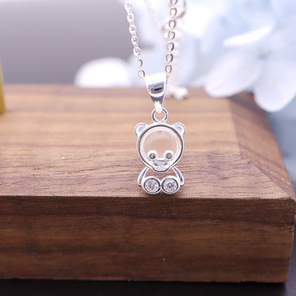 hengsheng s925 silver cross-border one product dropshipping cute bear fashion korean style simple zircon necklace womens pendant
hengsheng s925 silver cross-border one product dropshipping cute bear fashion korean style simple zircon necklace womens pendant