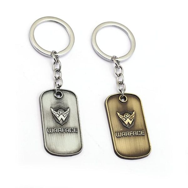 keychains game warface keychain antique metal key ring holder car bag chaveiro chain pendant men jewelry, Silver
keychains game warface keychain antique metal key ring holder car bag chaveiro chain pendant men jewelry, Silver